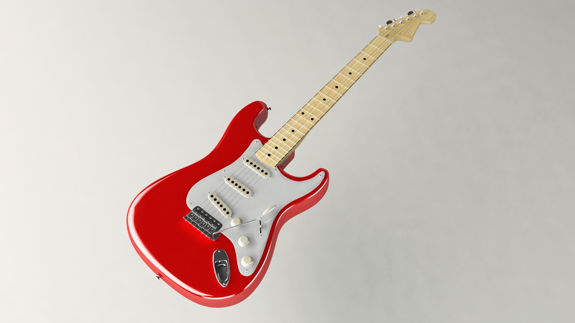 Fender Stratocaster 3D